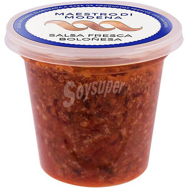 Salsa fresca de boloñesa modena