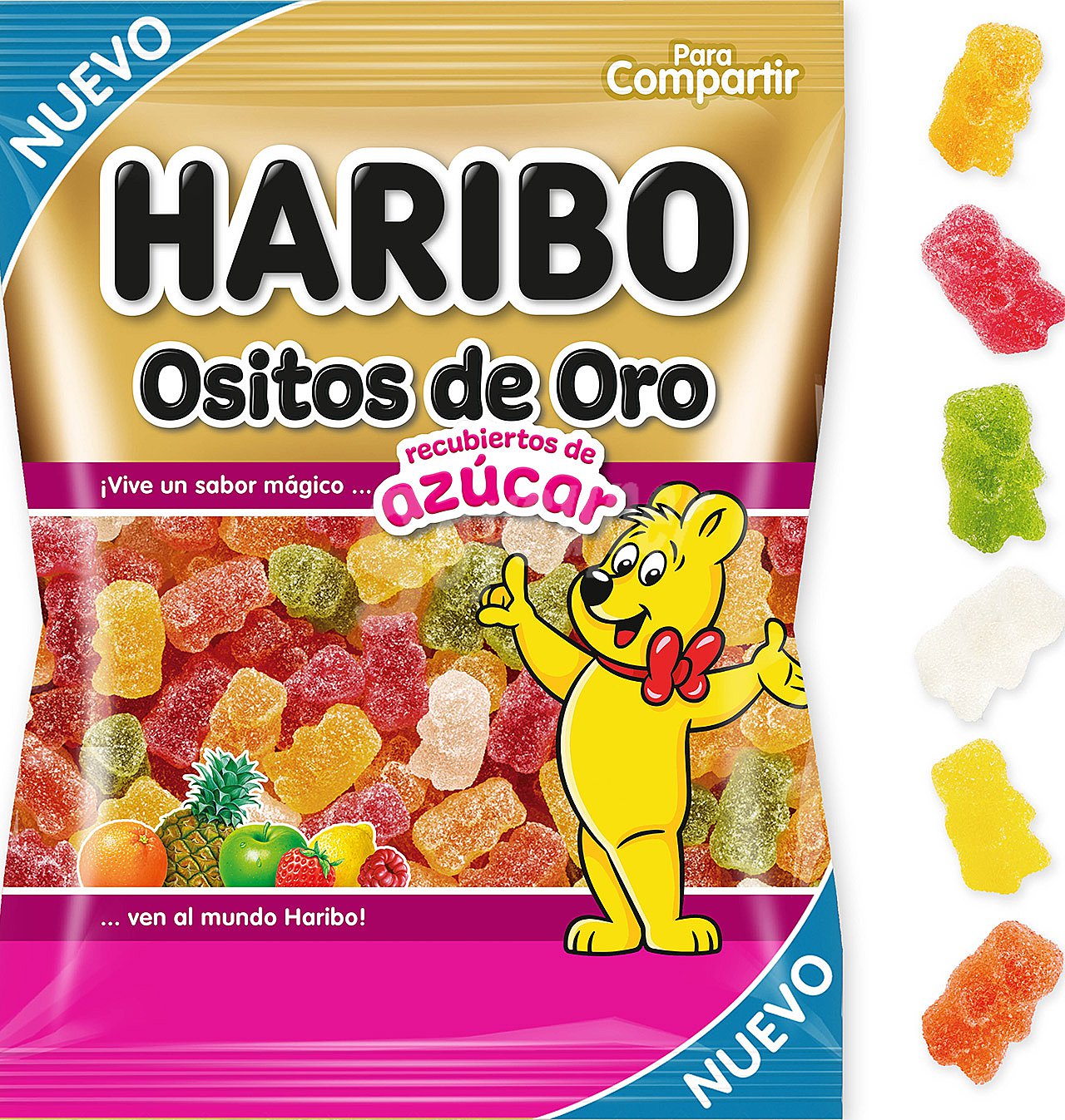 Caramelos de goma recubierto de azúcar Haribo