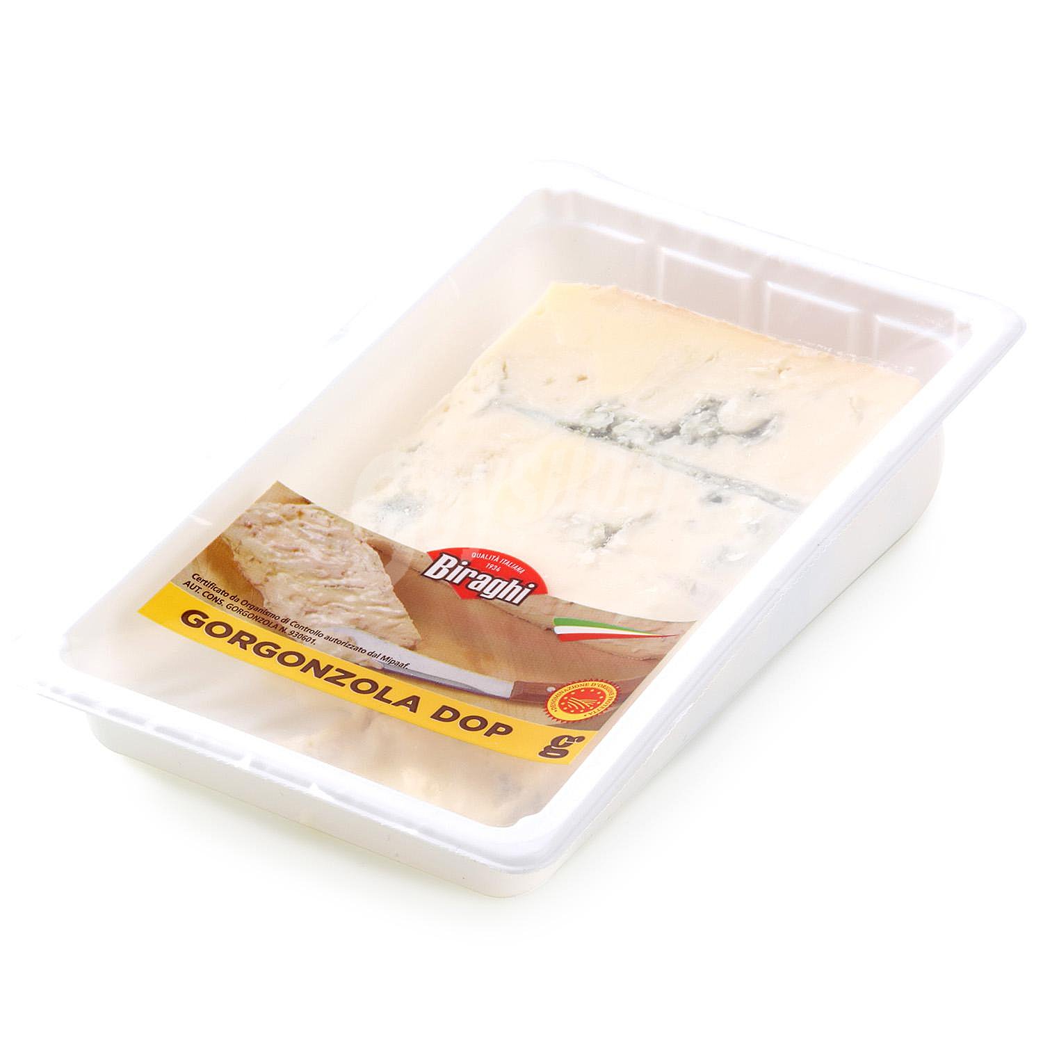 Queso azul gorgonzola D.O.P. Hispano Italiana cuña