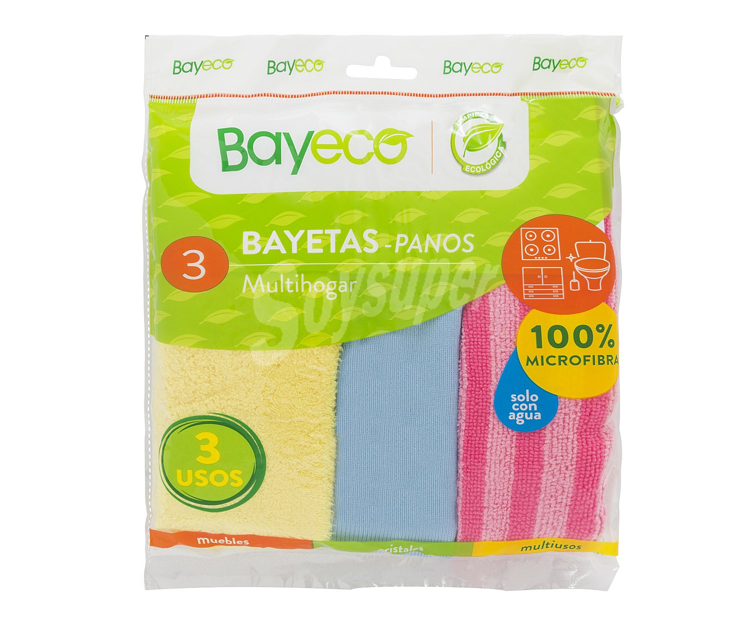 Bayetas de microfibra