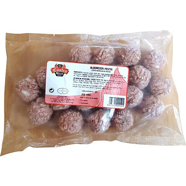 Albóndigas de carne bolsa 500 g