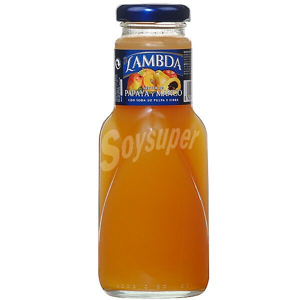 Néctar de papaya y mango botella 250 ml