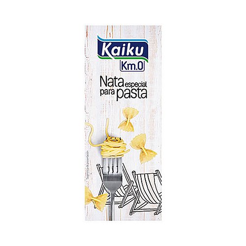 Kaiku Nata líquida (12% materia grasa) especial para pasta kaiku Km. 0