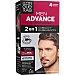 Men Advance gel crema colorante 2 en 1 cabello y barba nº 4 Castaño Natural