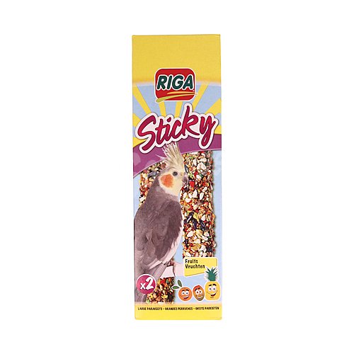 Riga Barritas para cotorras con sabor a frutas riga sticky