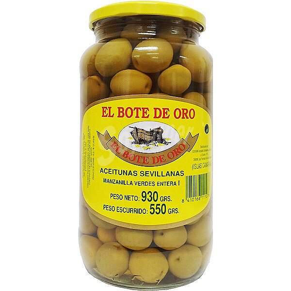 aceitunas manzanilla con hueso 