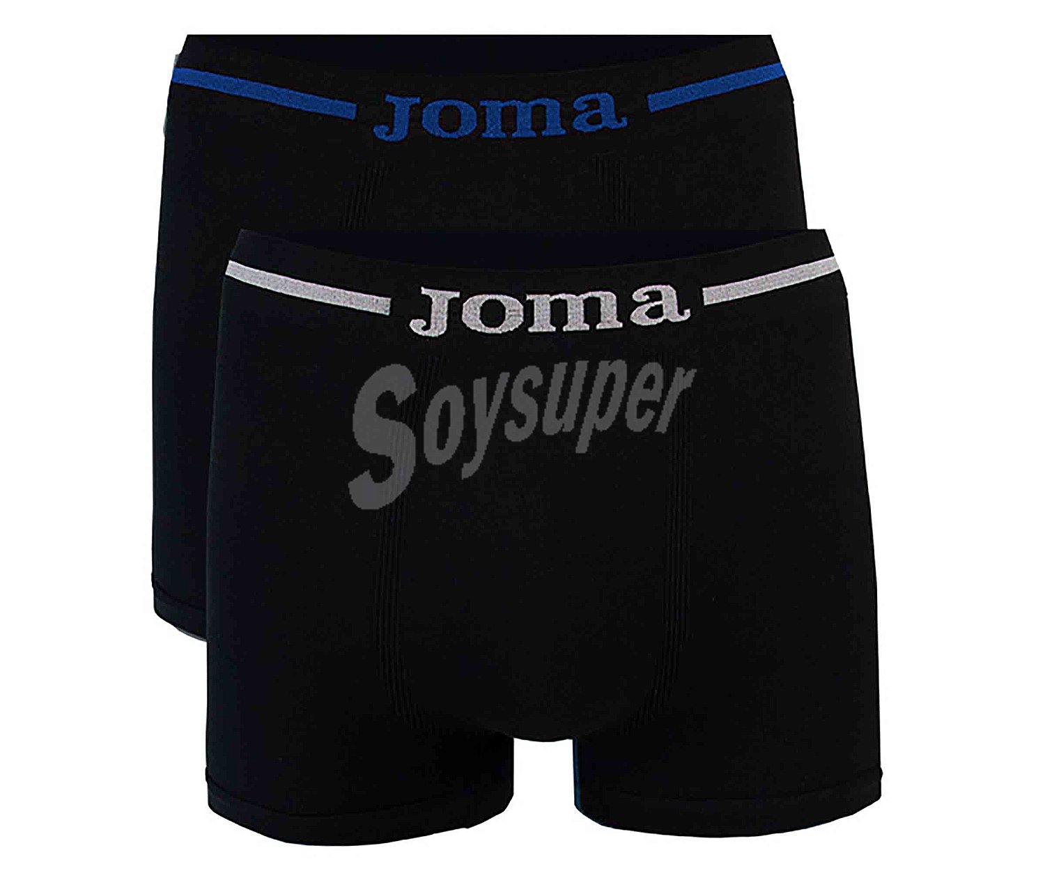 Lote de 2 bóxer de algodón sin costuras joma, talla