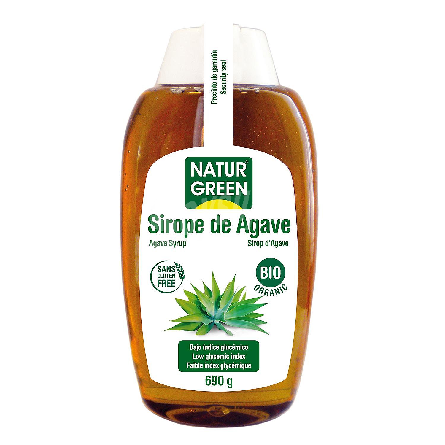 Sirope de agave ecológico Naturgreen sin gluten