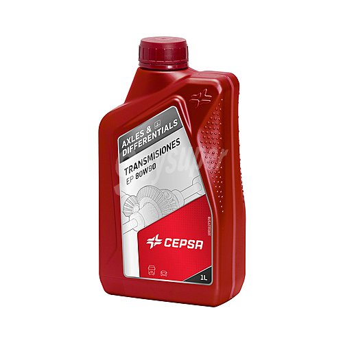 Lubricante transmisiones cepsa EP 80W90