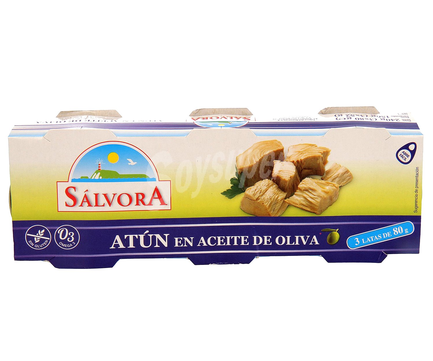 Sálvora Atún en aceite de oliva sálvora uds