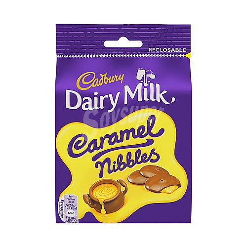 Cadbury Chocolate con leche con suave centro de caramelo cadbury dairy milk