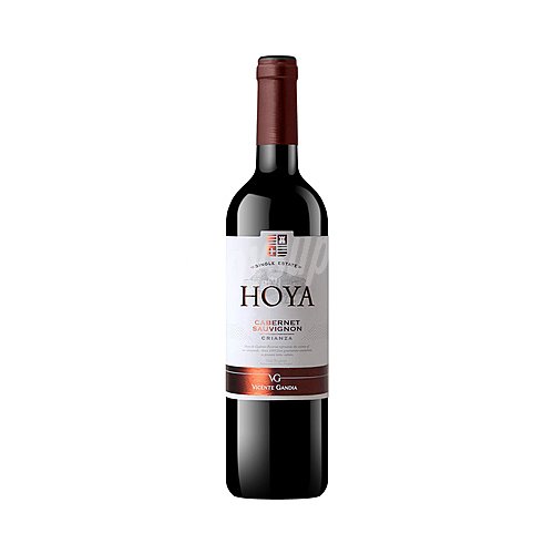 Hoya de cadenas Vino tinto con D.O. Valencia hoya de cadenas