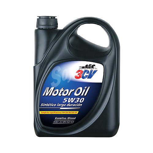 Aceite sintético para vehículos con motores gasolina o diésel 3CV longlife