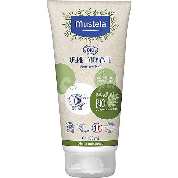 Bio crema hidratante, para cara y cuerpo tubo 150 ml puede usarse desde el nacimiento y para toda la familia