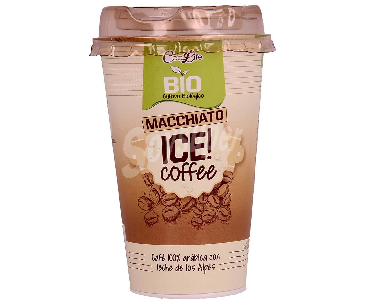 Coolife Bebida de café macchiato de cultivo ecológico coolife