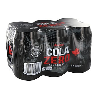 Producto alcampo Refresco de cola Zero sin azúcar producto alcampo