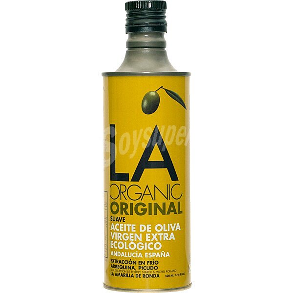 Aceite de oliva virgen extra suave de Andalucía ecológico original