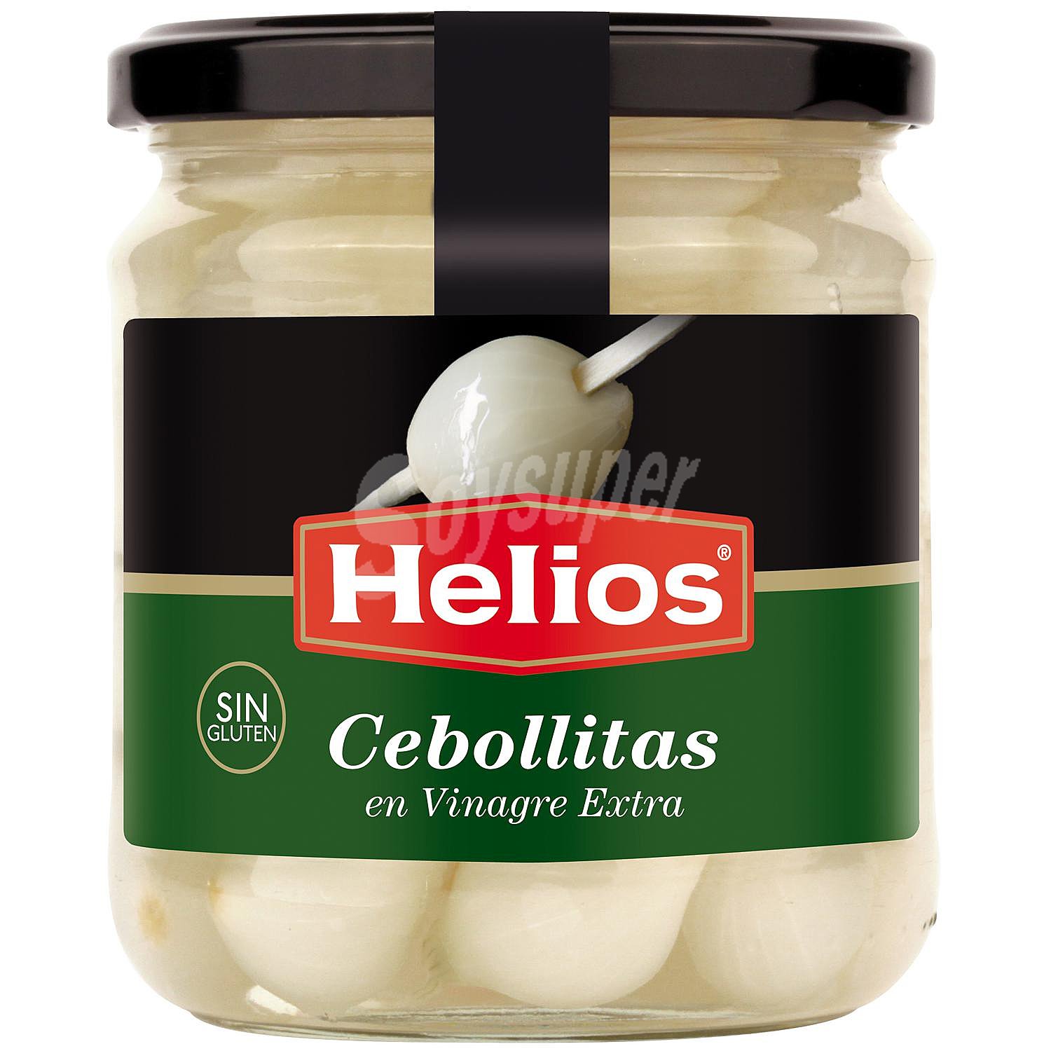 Cebollitas en vinagre Helios sin gluten