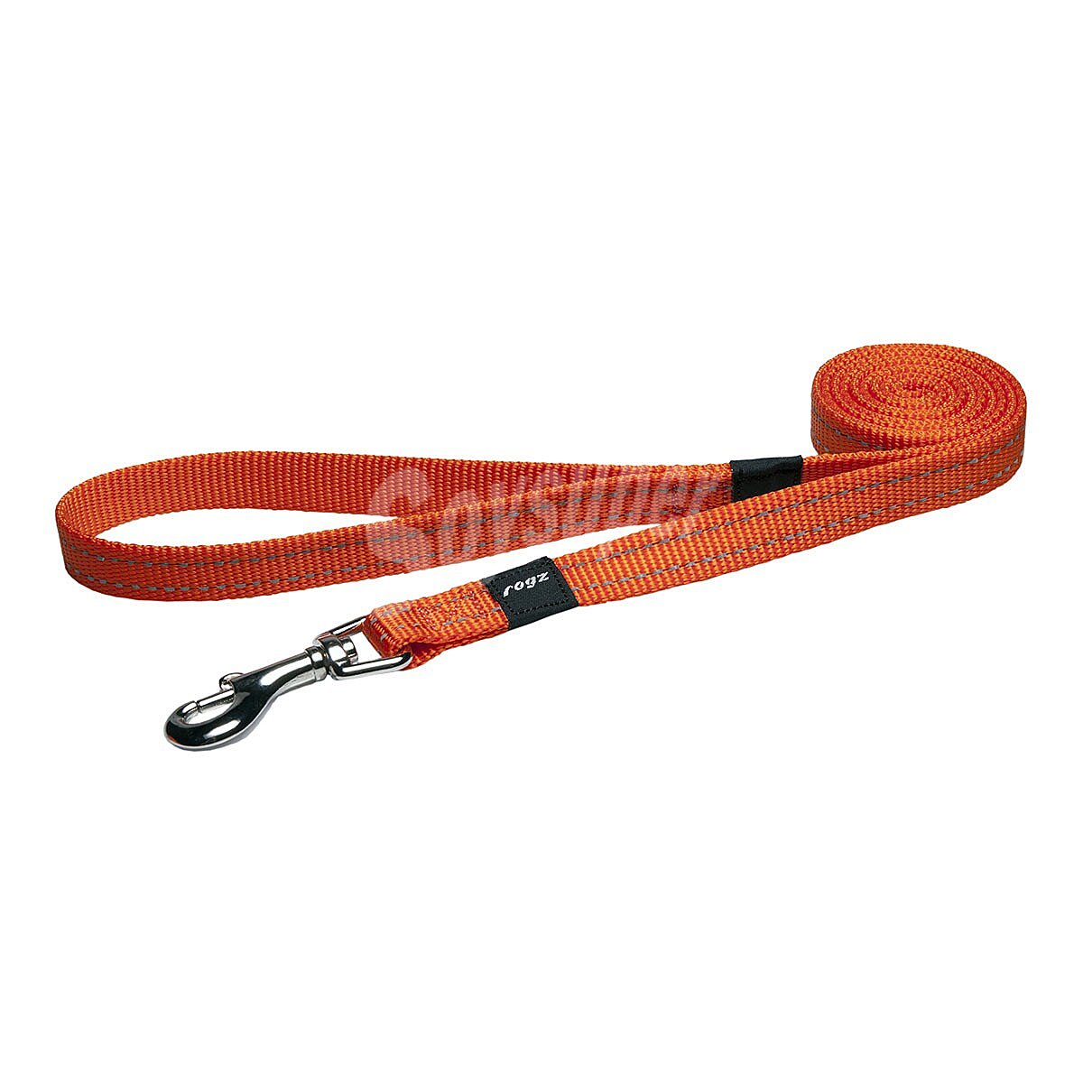 Correa para perros Snake naranja 1,6x140 cm