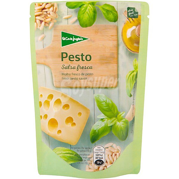 Salsa fresca de pesto envase 140 g