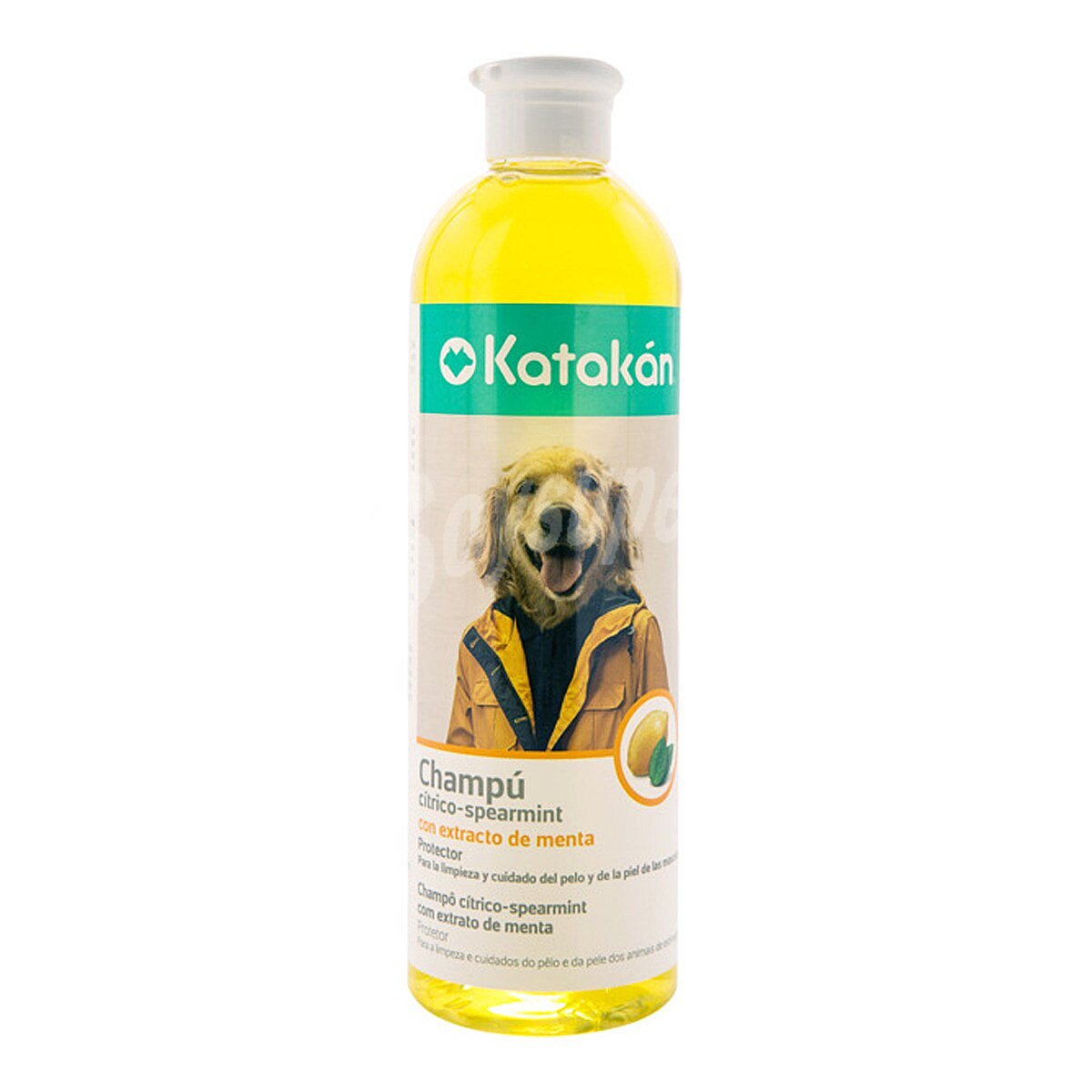 Champú para perros con extracto de menta