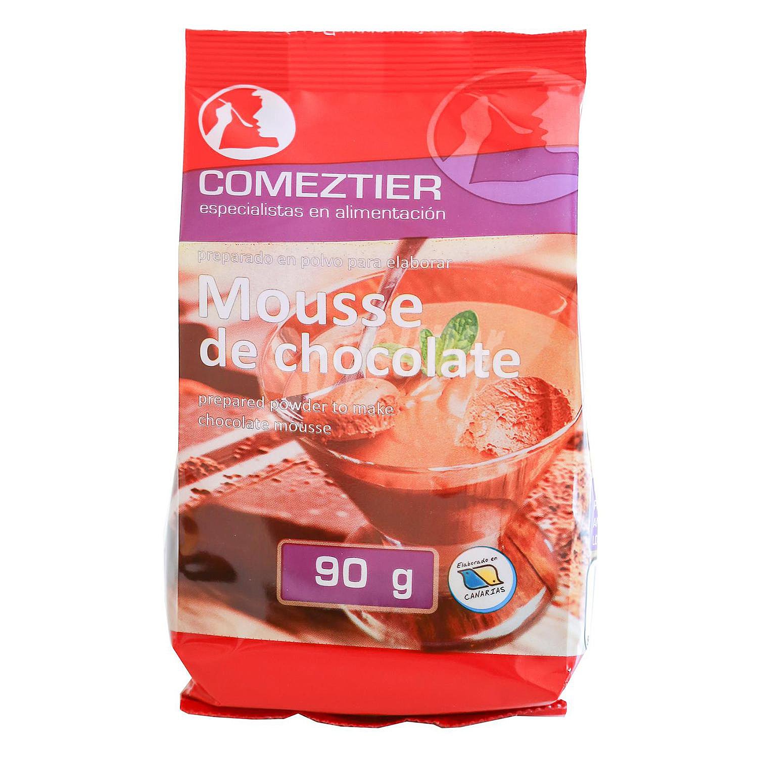 Mousse de chocolate Comeztier