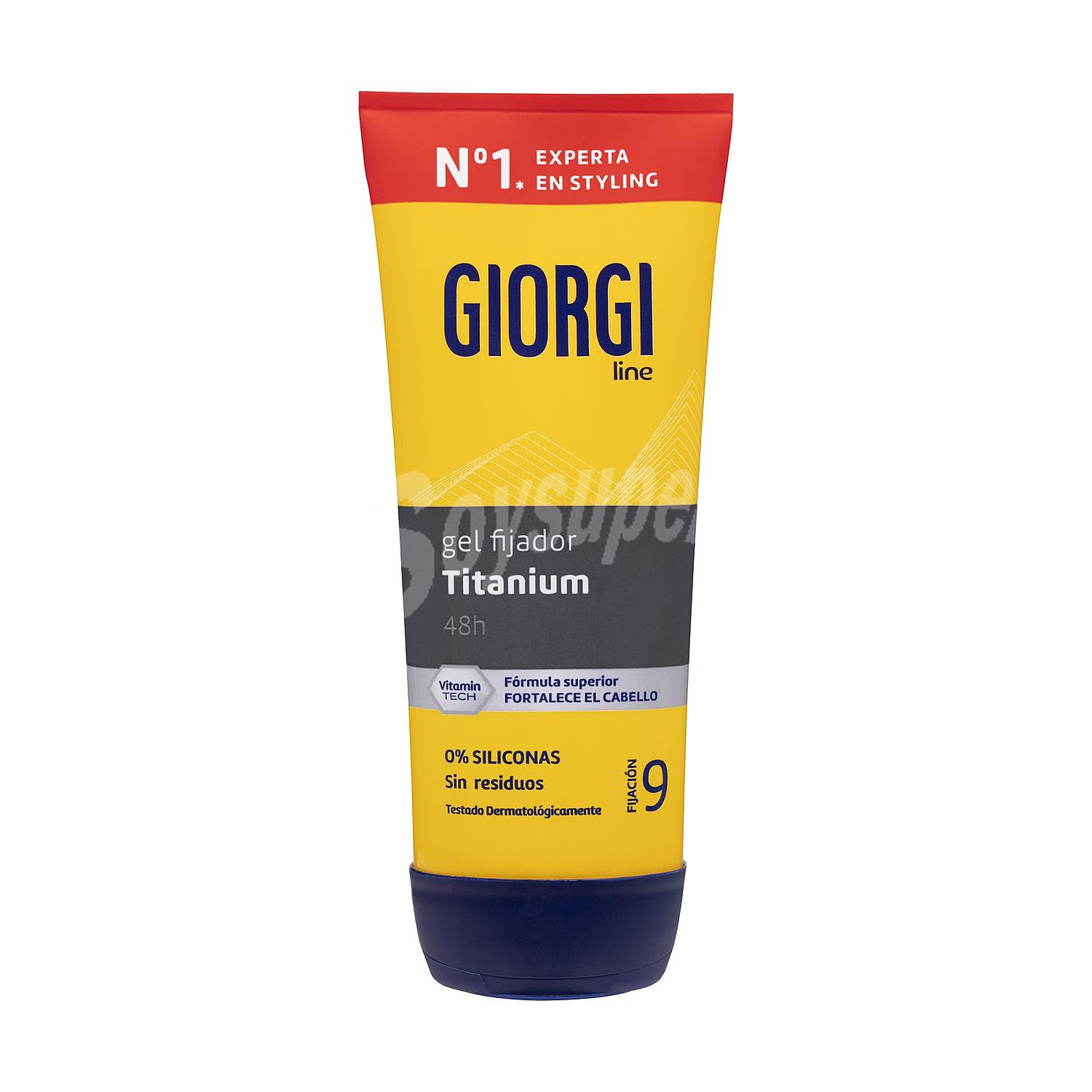 Gel fijador titanium Giorgi