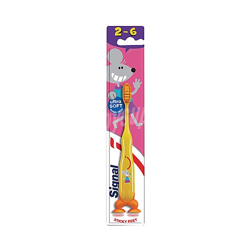 Signal Cepillo de dientes infantil (2 a 6 años), con filamentos ultra suaves signal Kids