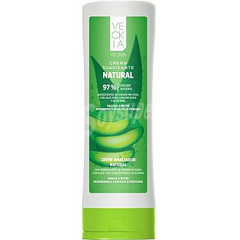 Crema suavizante Natural con aloe vera concentrado y glicerina suaviza y nutre desenreda y facilita el peinado