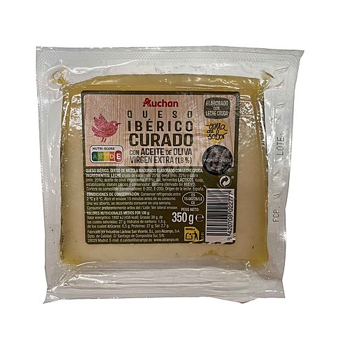 Producto alcampo Queso mezcla curado en aceite de oliva virgen extra producto alcampo