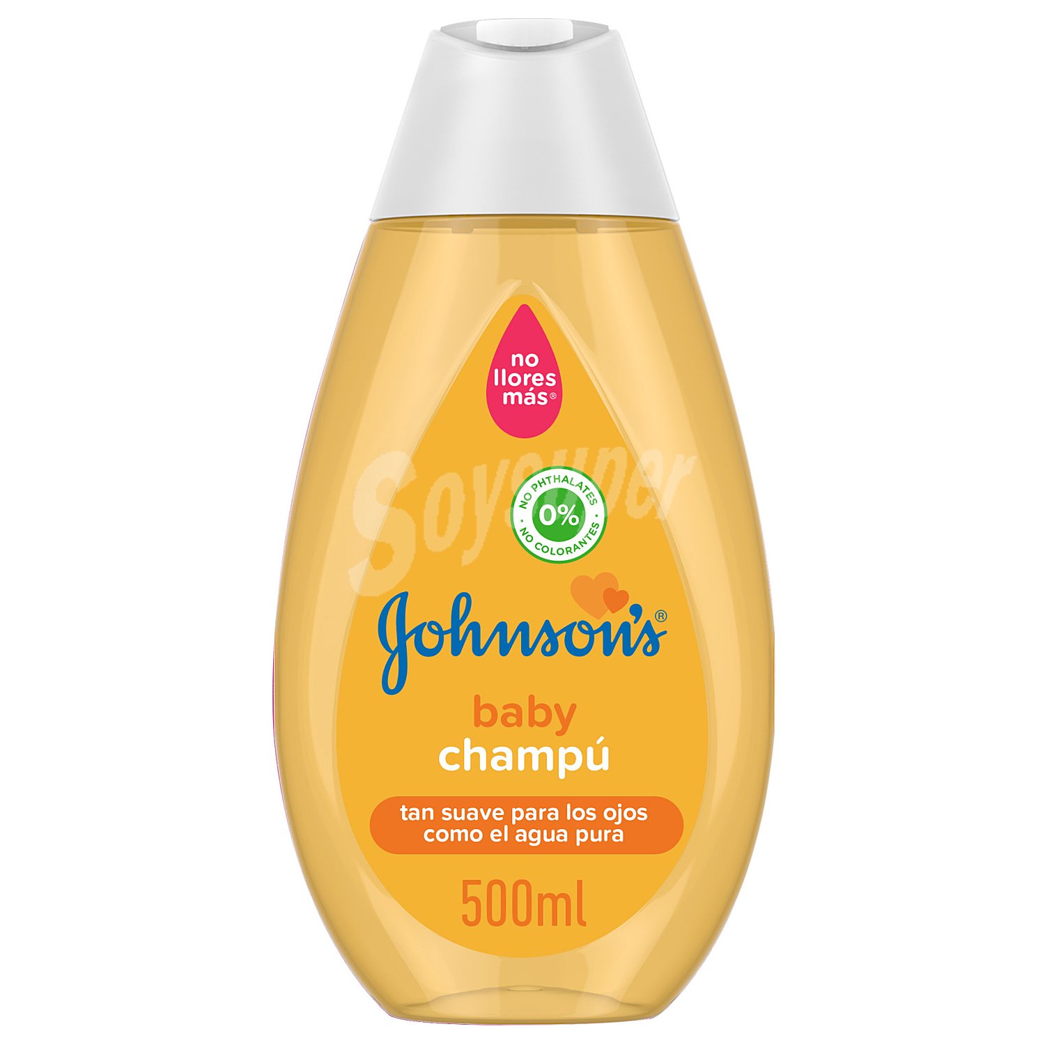 Champú ultra suave, sin colorantes y que no provoca lágrimas johnson´s