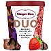 Helado de chocolate belga y fresa Duo Häagen Dazs sin gluten