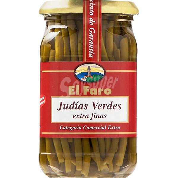 Judías verdes extra finas redondas