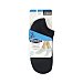 Pares de calcetines tobilleros para hombre, pompea, color negro, talla 47/49