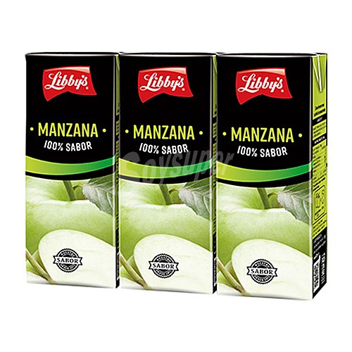 Libby's Zumo de manzana libby's x 20 cl