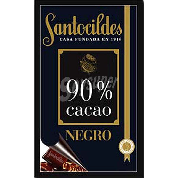 Chocolate puro al 90% cacao