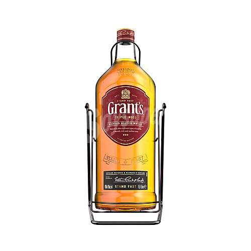 Grant's Whisky blended destilado, envejecido y embotellado en Escocia grant´s botella de 4