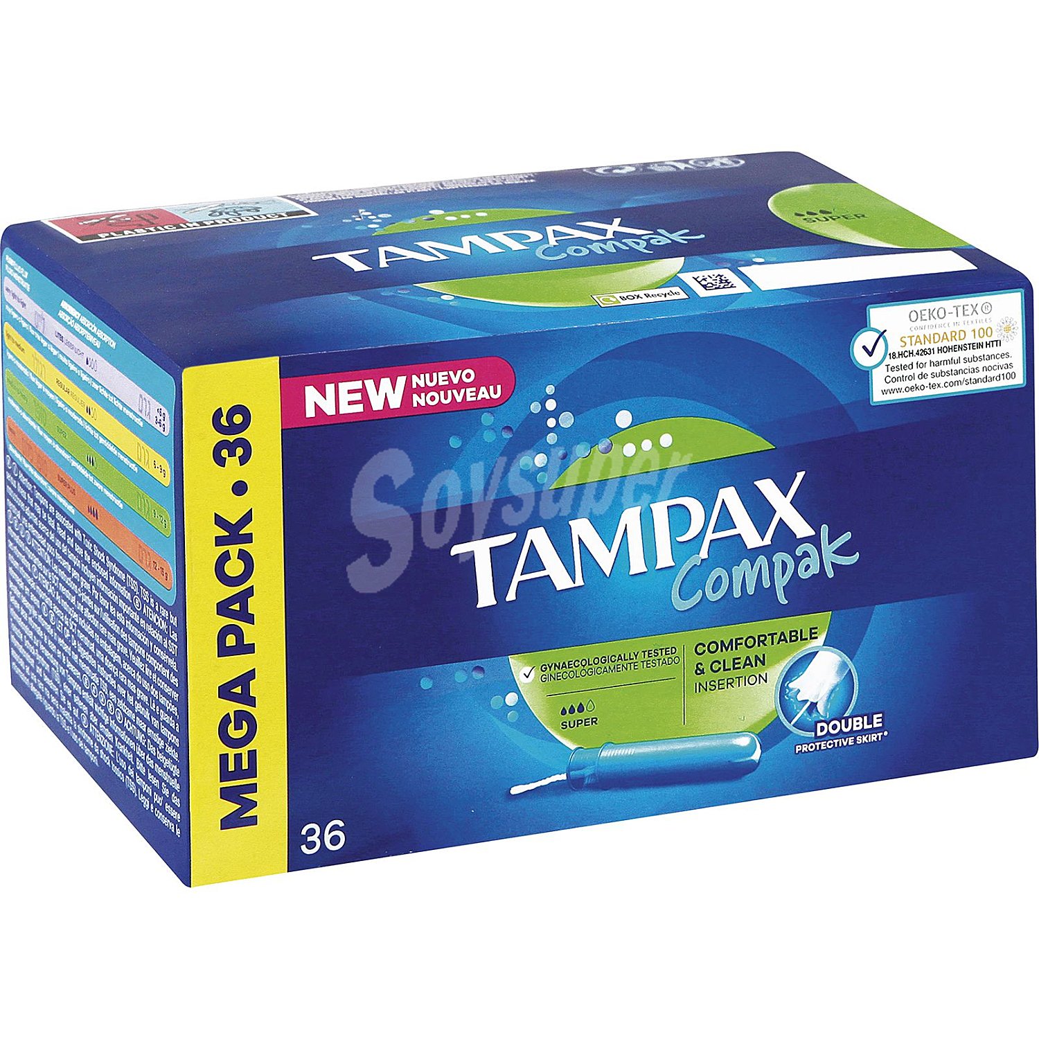 Tampones super Compak