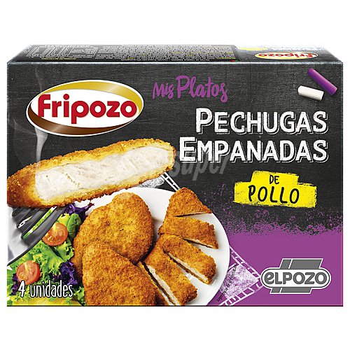 Fripozo Pechuga de pollo con empanado crujiente fripozo Mis platos