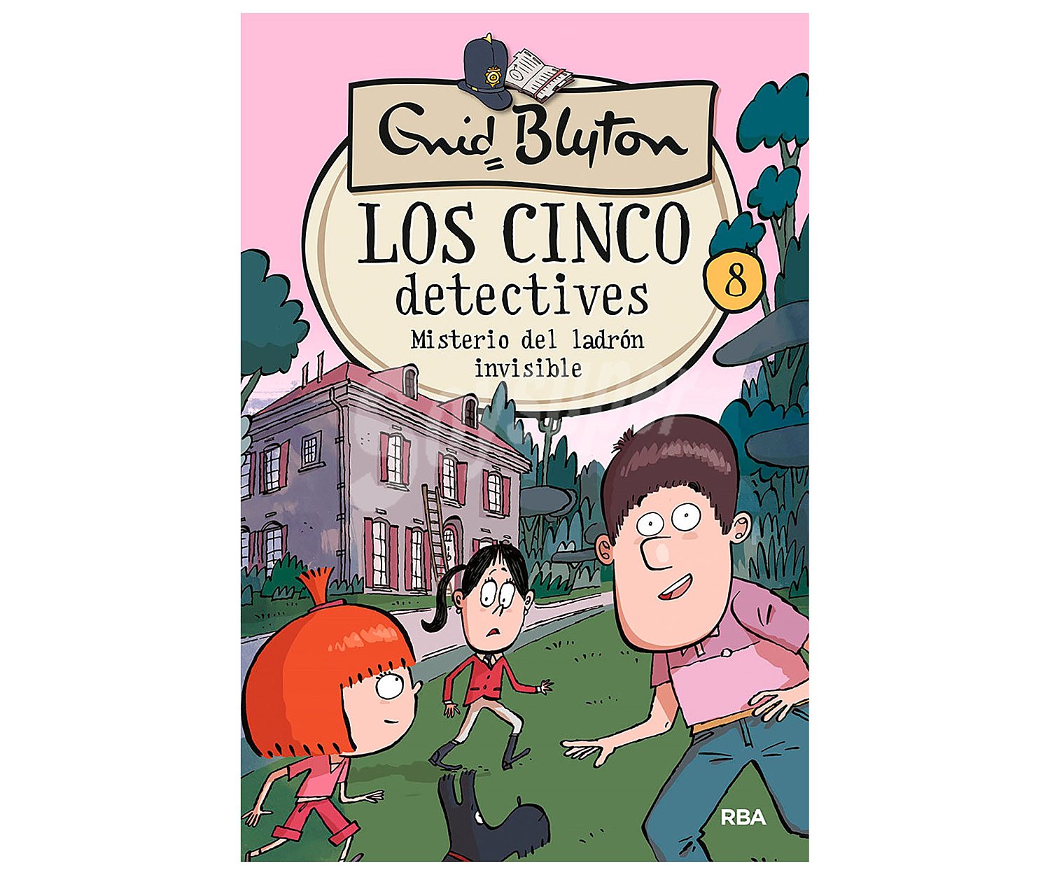 Los cinco detectives 8. Misterio del ladrón inviseible, enid bliton. Género: infanitl, aventuras. Editorial rba.