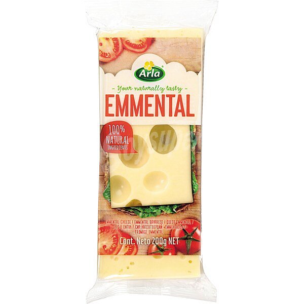 Queso emmental cuña 200 g