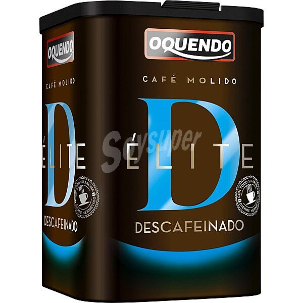 Élite café descafeinado molido