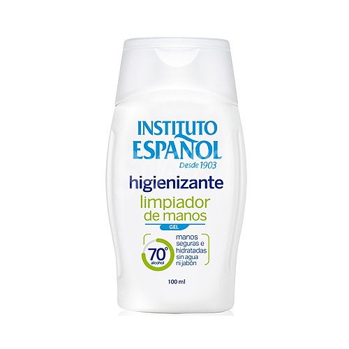 Instituto español Gel limpiador de manos higienizante sin agua instituto español