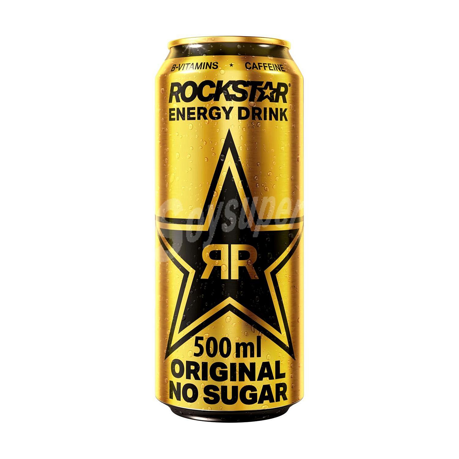 Rockstar energy original sin azúcar bebida energética