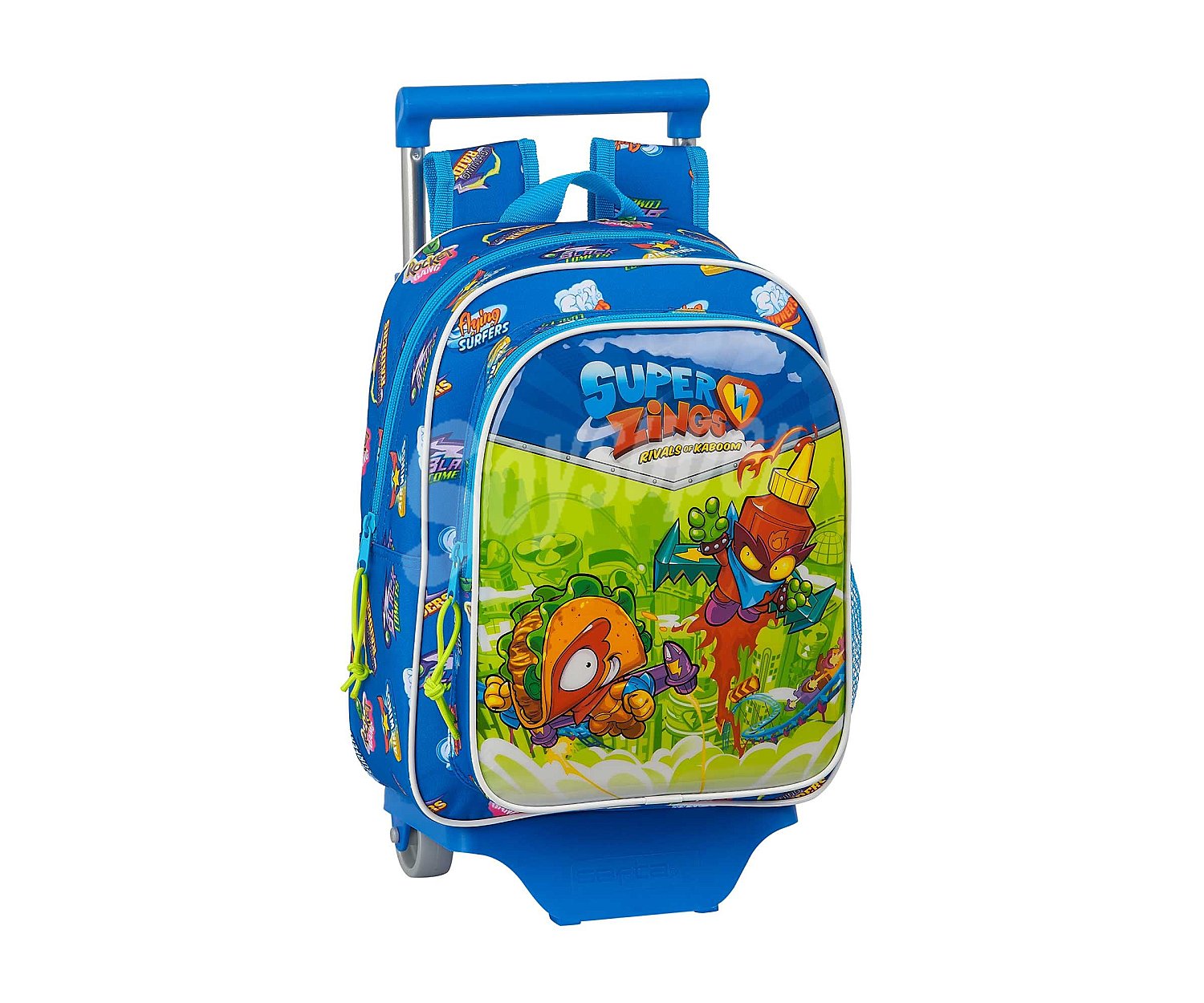 Mochila con carro superzings "serie 5", safta.