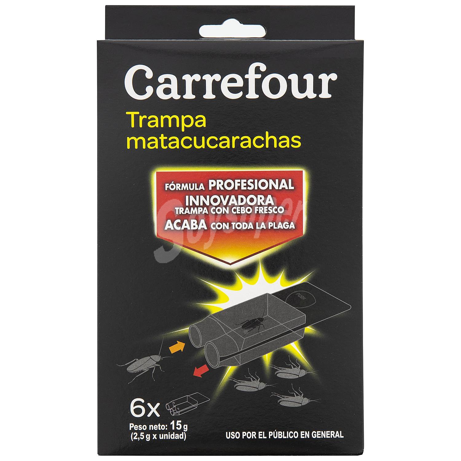 Trampa mata cucarachas Carrefour