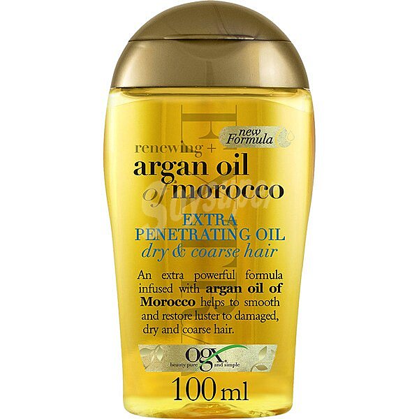 Aceite extra penetrante para cabello seco renovador Aceite de Argán de Marruecos