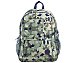 Mochila juvenil color camuflaje con bolsillos frontales,