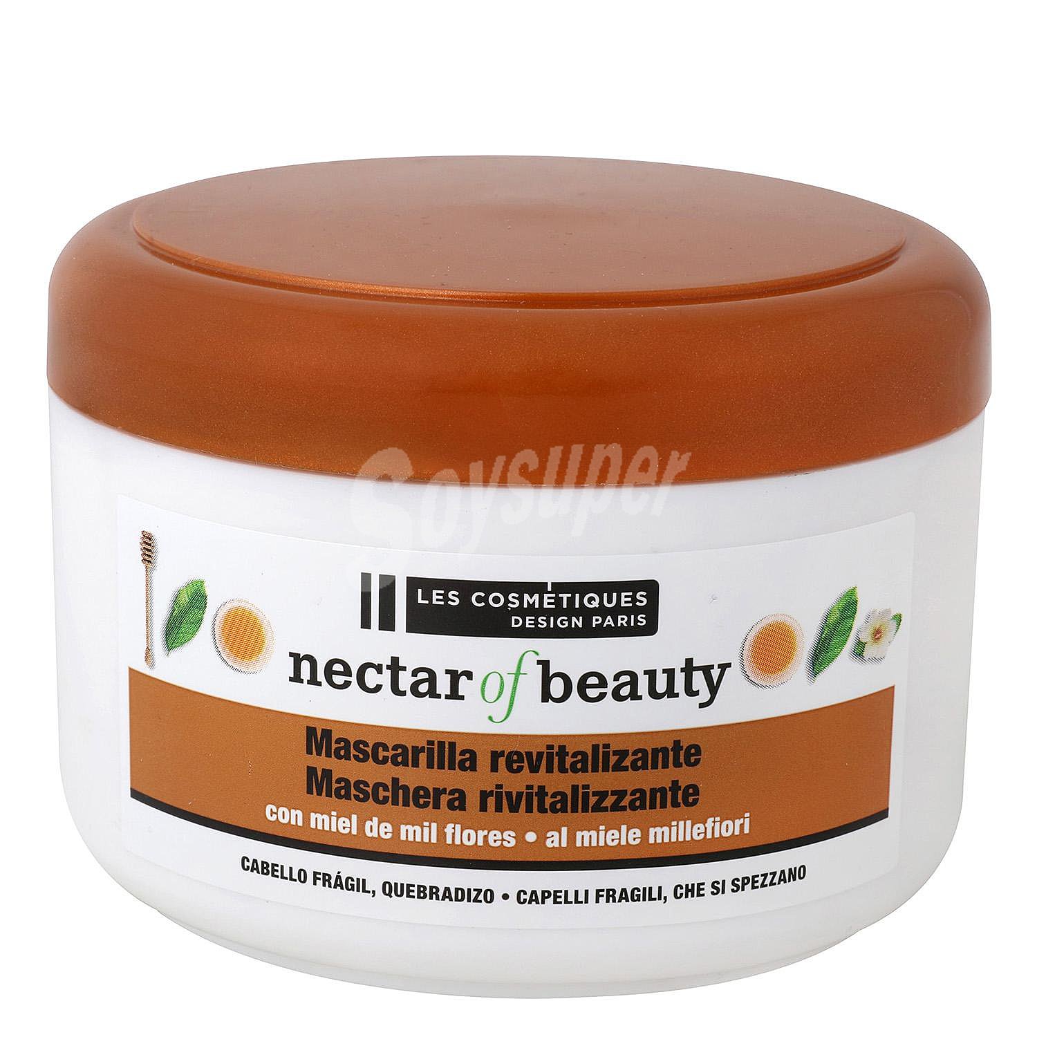 Mascarilla capilar revitalizante con miel de mil flores Les Cosmétiques Nectar of Beauty