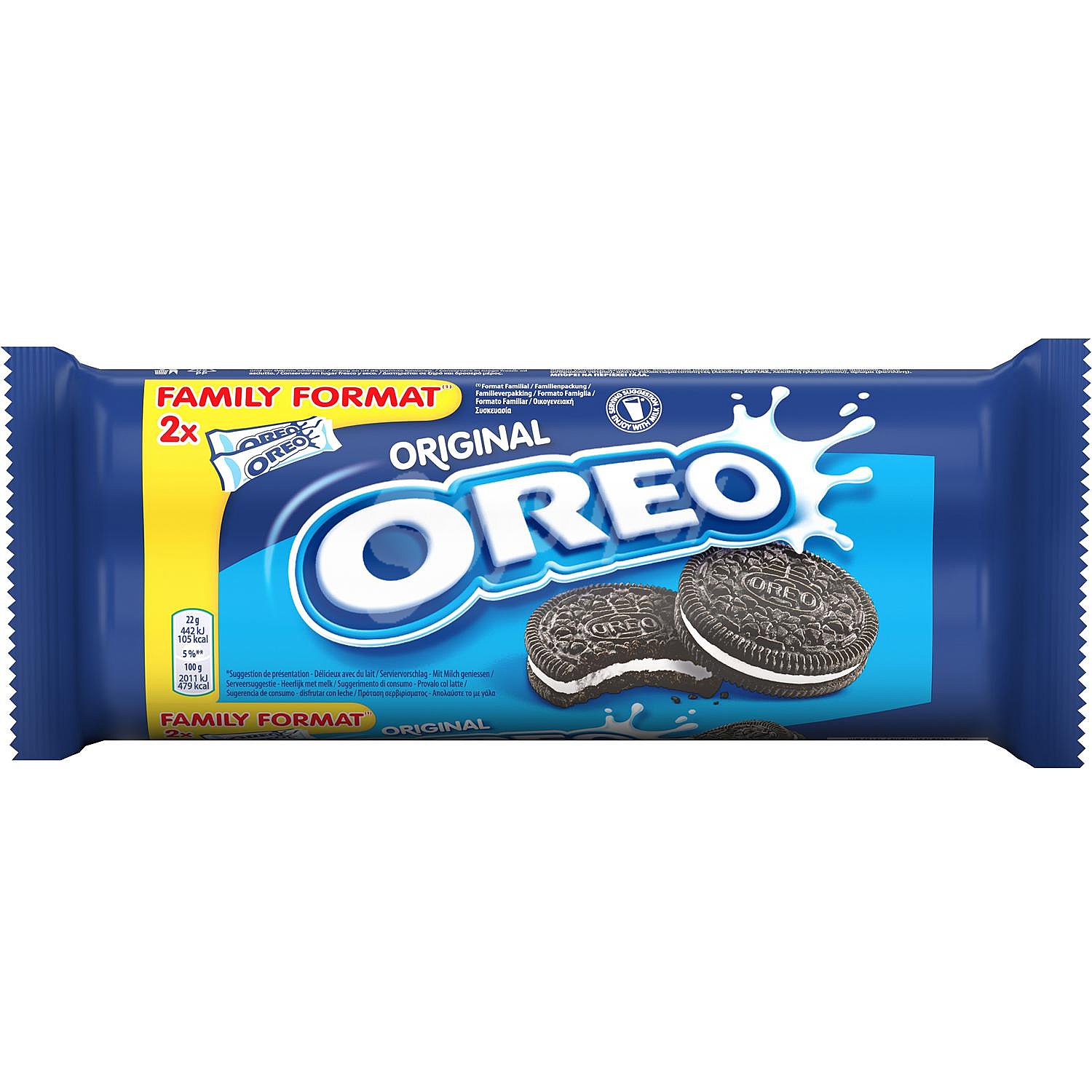 Galletas rellenas de crema Oreo